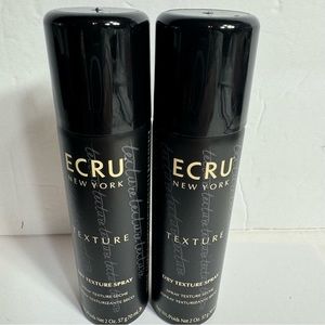 NWT. 2 ECRU Dry Texture Spray 2.0 oz. How It's Used: As a root lift